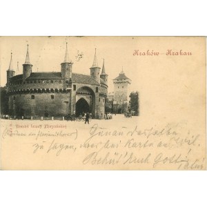 Rondel Bramy Floryańskiej, ok. 1900