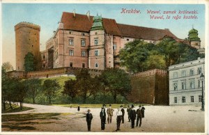 Hrad Wawel, kráľovský hrad, 1912