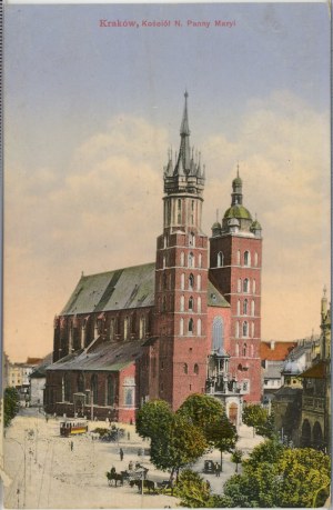 Kostel Panny Marie, 1914