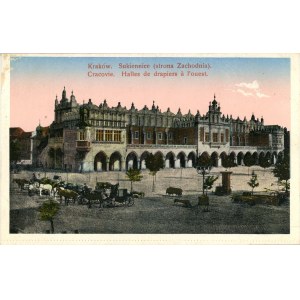 Sala delle stoffe, lato ovest, 1915