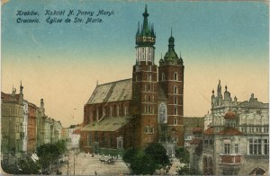 Kirche der seligen Jungfrau Maria, um 1920