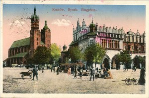 Place du marché, 1915