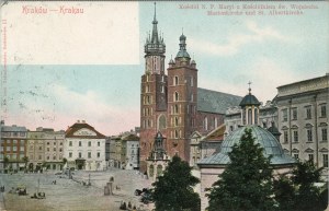 Kirche der heiligen Jungfrau Maria mit der St. Adalbert-Kirche, 1905