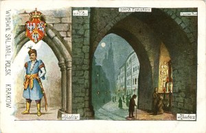 Lithographie, Patriotique, Porte de Florian, vers 1900.