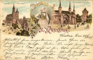 Litografia, Wielowidokowa, 1898