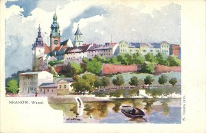 Schloss Wawel, um 1910