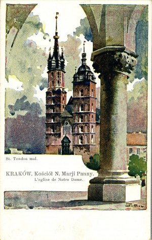 Église de la Sainte Vierge Marie, vers 1920