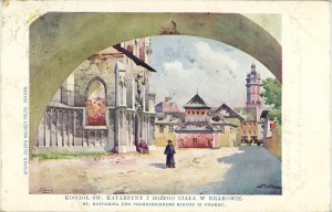 Kostol svätej Kataríny a Božieho Tela, okolo roku 1900