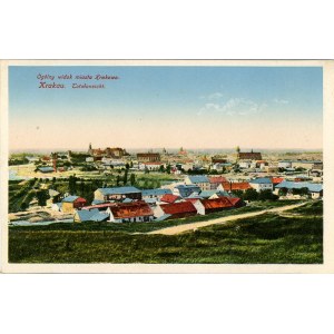 Krakow - Podgórze - General view of the city of Krakow from Krzemionki, 1912