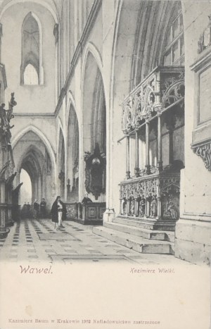 Hrad Wawel, Kazimír Veľký, 1902