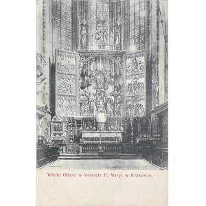 Wielki Ołtarz w Kościele P. Maryi, 1905