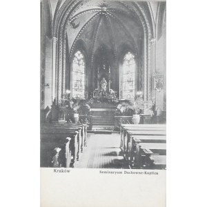Seminár, kaplnka, asi 1910