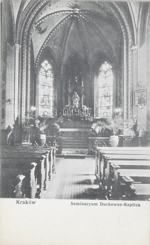 Séminaire, chapelle, vers 1910
