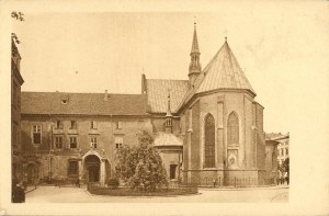 Františkánsky kostol a kláštor, asi 1910