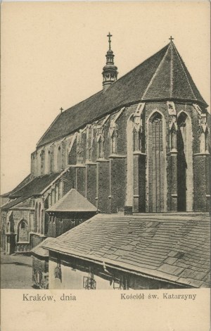 Kostol svätej Kataríny, okolo roku 1900