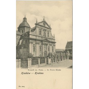 Kostel svatého Petra, asi 1900