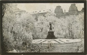 Lilla Weneda, Planty zimą, ok. 1910