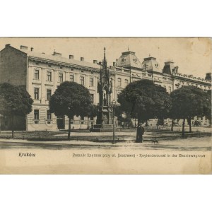 Monument to Reytan on Basztowa Street, ca. 1910