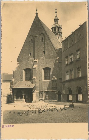 Náměstí Svaté Marie, foto: A. Siermontowski, asi 1920
