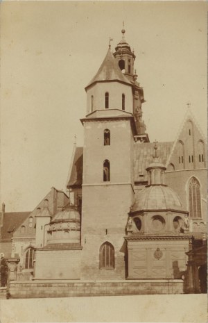 Sigismund-Kapelle auf dem Wawel-Hügel, Foto: M. Masłowski, ca. 1910