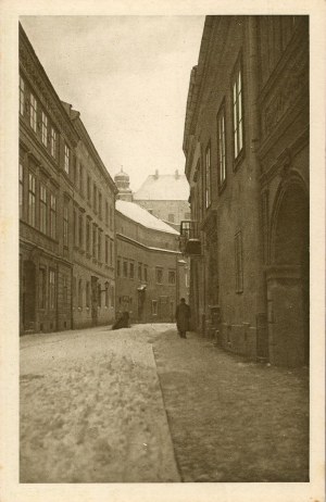 Ulica Kanonicza, asi 1915
