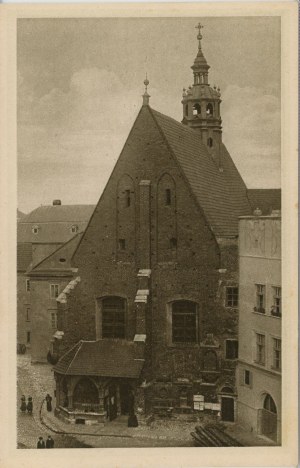 Kostel svaté Barbory, asi 1915
