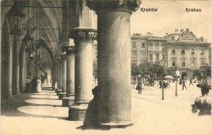 Tuchsaal, Hotel Dresden, um 1900
