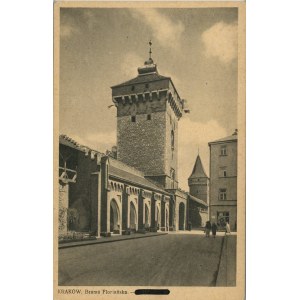 Floriánska brána, vlajky, asi 1940