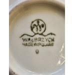 Platter with selected decoration, Walbrzych Table Porcelany Plant Walbrzych in Walbrzych