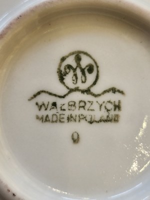 Patera z dekoracją wybieraną, Zakład Porcelany Stołowej 