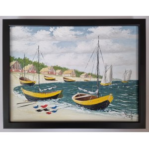 Jerzy Okon, Fishing village, 2024