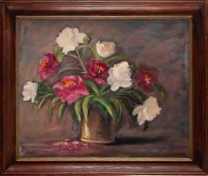 Joseph KOŚCIELNY (1924-?), Flowers of Summer - Peonies I, 1997