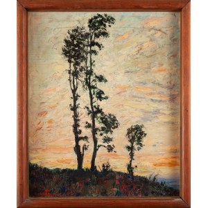 Czesław KURYATTO (1903 - 1951), Arbres solitaires