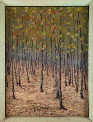 Gregory MENDOLY (1898-1966), Forêt d'automne