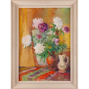 Jerzy MISZALSKI (né en 1930), Fleurs dans un vase