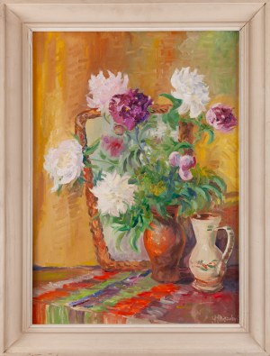 Jerzy MISZALSKI (b. 1930), Flowers in a vase