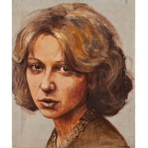 Leszek SZYCHOWSKI (20e siècle), Portrait de femme, 1979