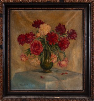 Tadeusz ZAMIAR (1905-1966), Kwiaty w wazonie, 1934