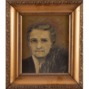 Peintre non spécifié, Polonais (20e siècle), Portrait de femme