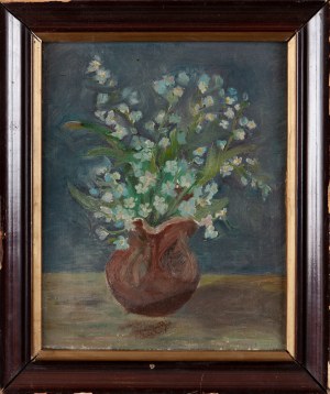 Painter unspecified, Polish (20th century), Flowers in a jug