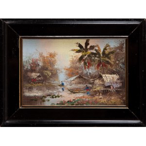 Maler unbestimmt (20. Jahrhundert), Tropische Landschaft
