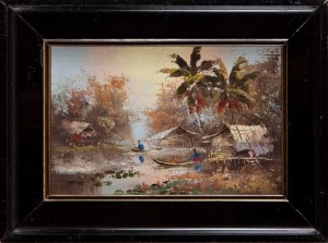 Maler unbestimmt (20. Jahrhundert), Tropische Landschaft