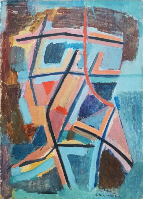 Jan Ekiert (1909-1993), Bez tytułu, 1953