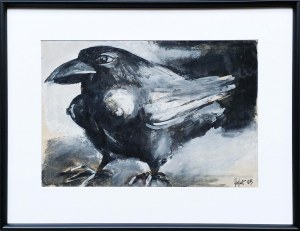 Zbylut Grzywacz (1939-2004), Untitled (Raven), 1965