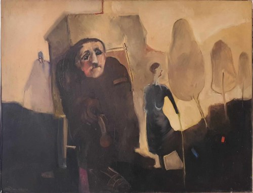 Daniel de Tramécourt (1950-2015), Bez tytułu, 1989/91