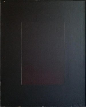 Janusz Eysymont (1930-1991), Schwarzes Bild, 1982