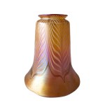 Art Nouveau standing lamp, Quezal / Tiffany, USA, pre-1924