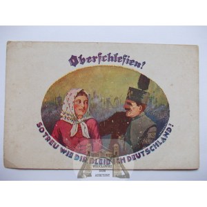 Górny Śląsk, propaganda niemiecka, ok. 1920