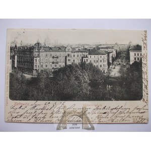 Katowice, Kattowitz, Wilhelmplatz, 1902