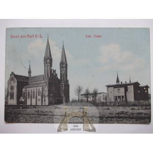 Bytom, Beuthen, Karf, Karb, church, 1913